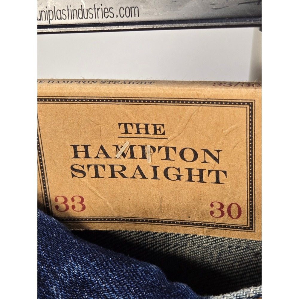 Men's Polo Ralph Lauren NWT 33x30 The Hampton Straight Jeans Medium Wash - Picture 3 of 5
